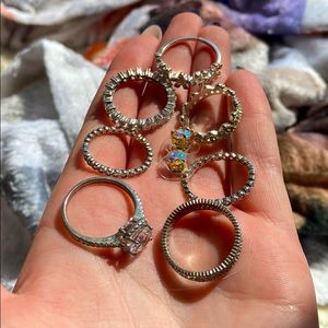 Stacked ring set